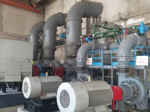 DN400扣槽橡膠接頭使用在電廠循環水系統